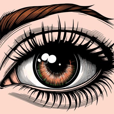 realistic eye