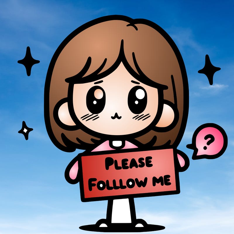 please follow me