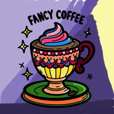 fancy coffee