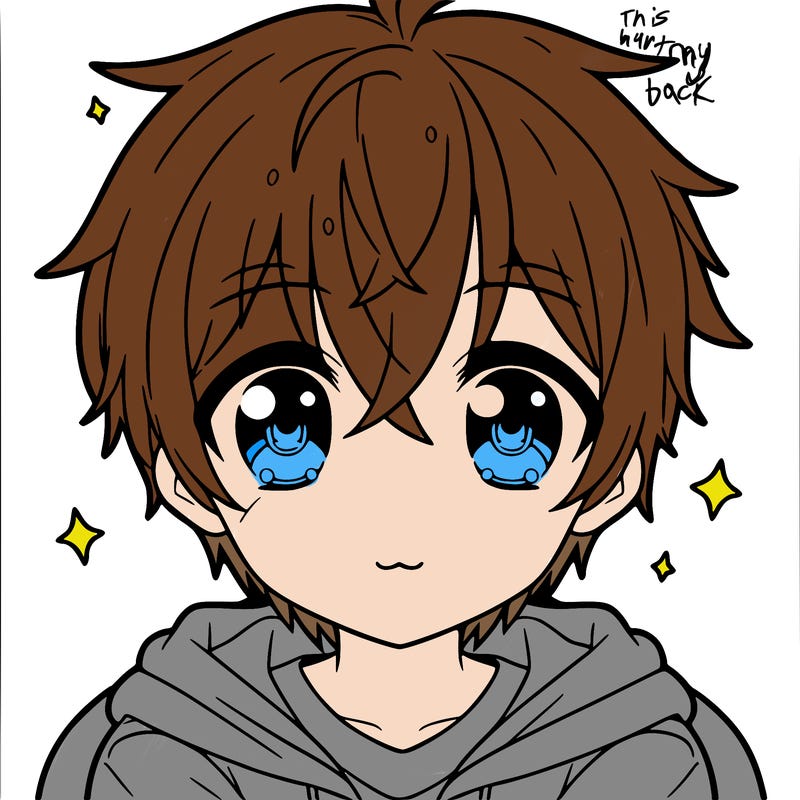 cute anime boy