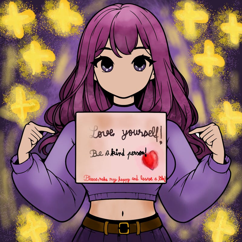 girl holding a blank sign in a long sleeve crop top