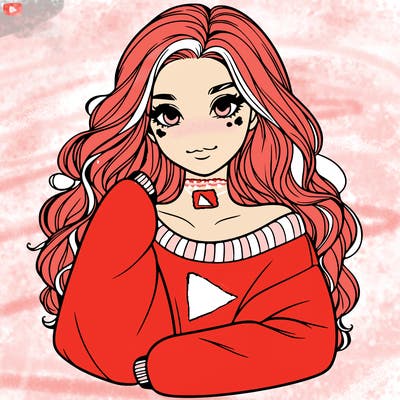 a beautiful girl in a big sweatshirt