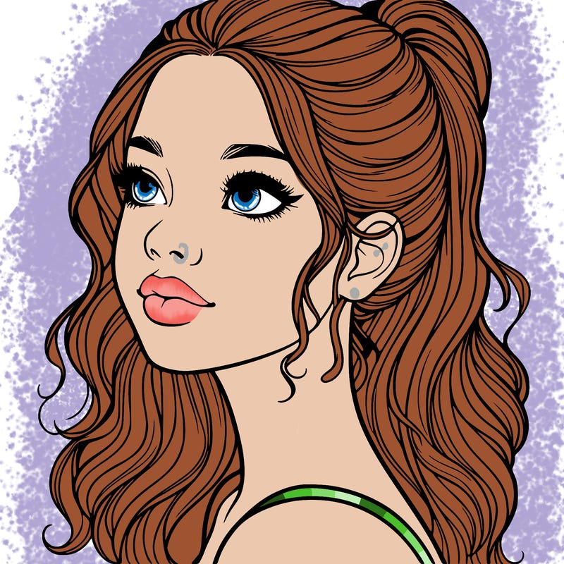 beautiful realistic girl