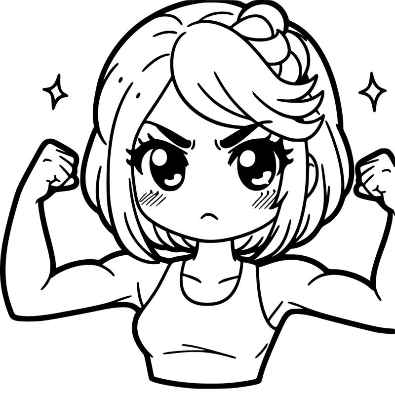 strong girl