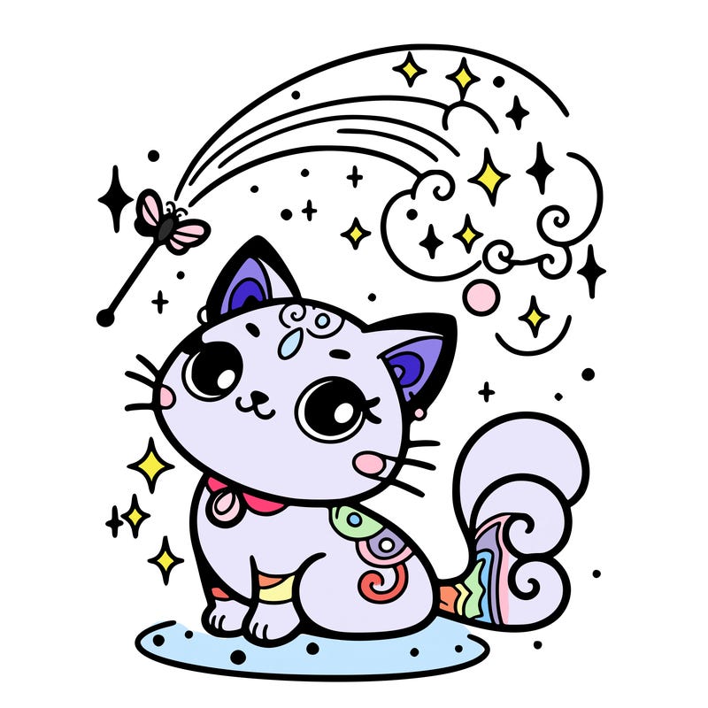magical cat