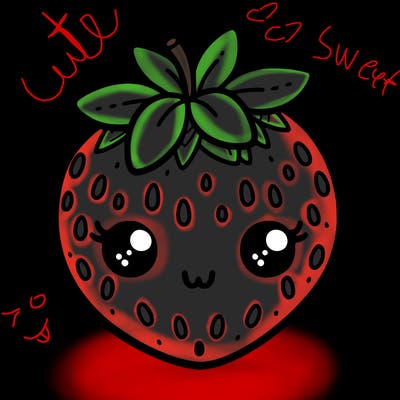 cute strawberry