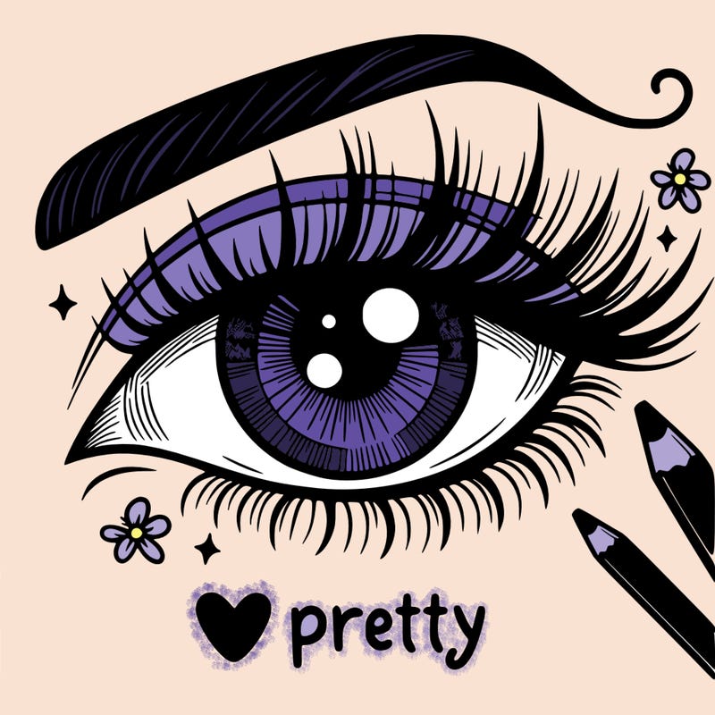 pretty eye