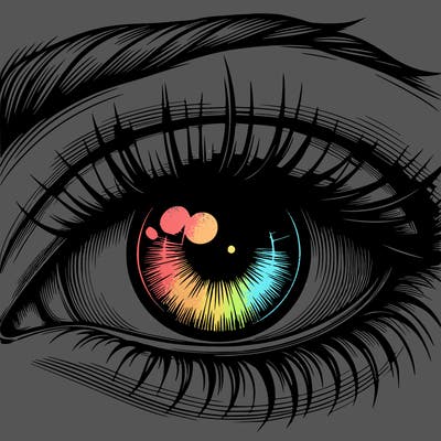 realistic eye