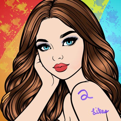 beautiful realistic girl