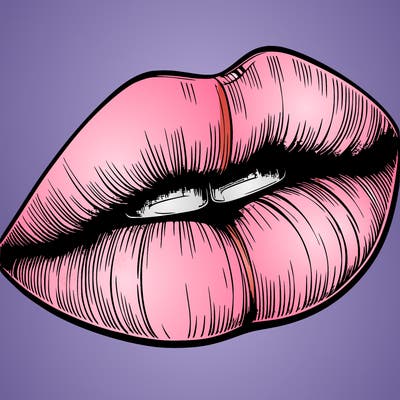 realistic lips