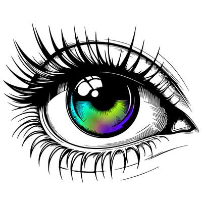 realistic eye
