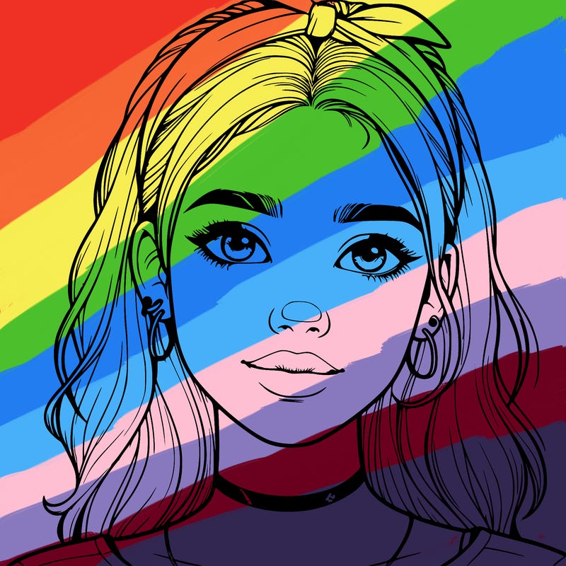 realistic teenage girl