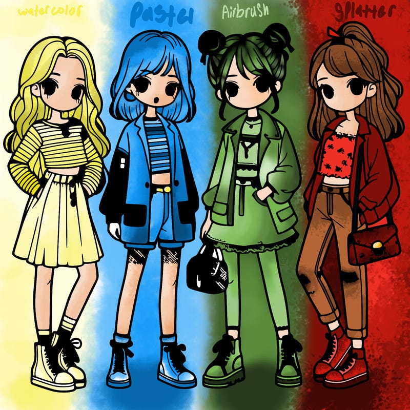 girls with fashion