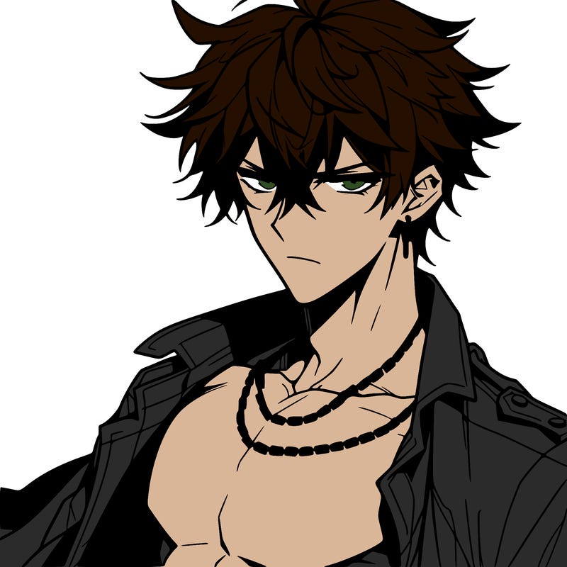 hot badass anime boy