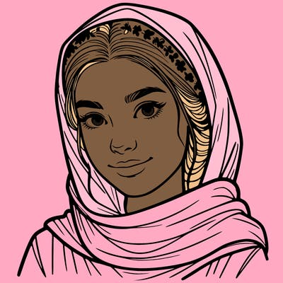 realistic adult girl