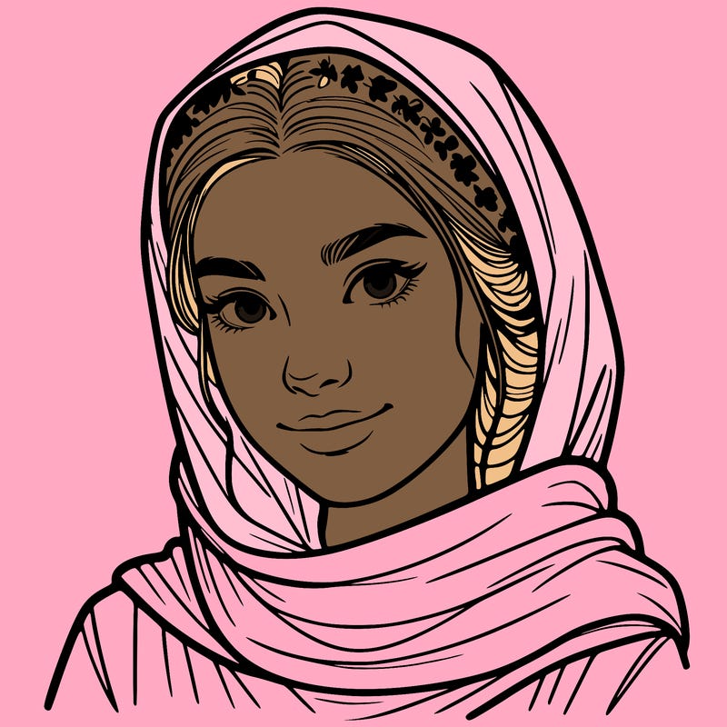 realistic adult girl