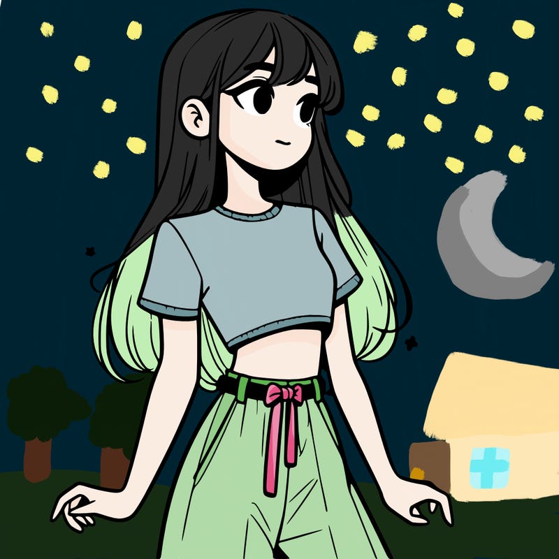 girl in a cute crop top