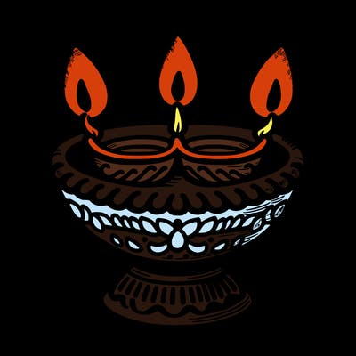 dip lamps for diwali