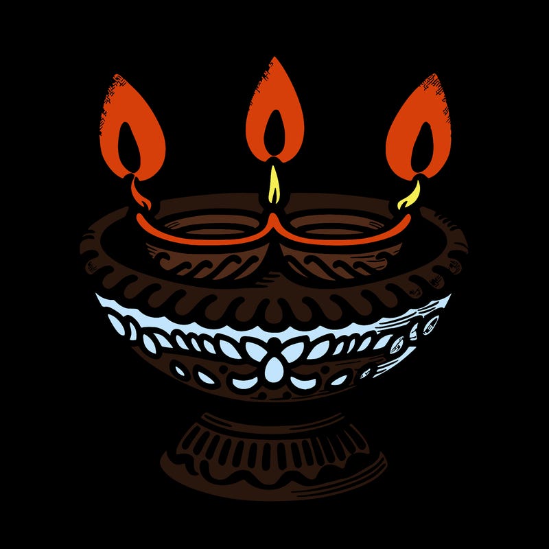 dip lamps for diwali