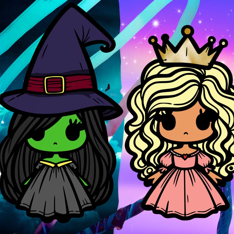 elphaba and glinda