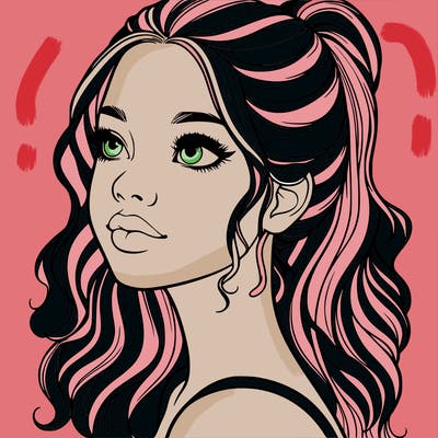 beautiful realistic girl