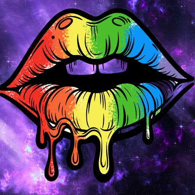 lips that look realistic and drip