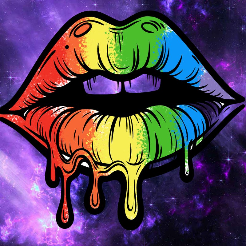 lips that look realistic and drip