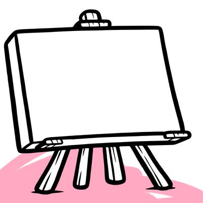 blank canvas