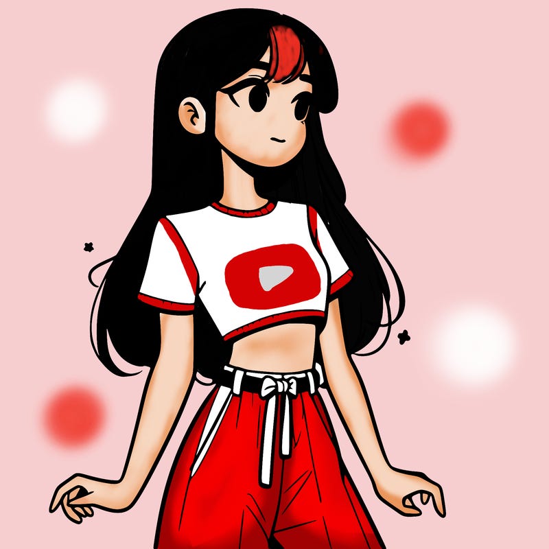 girl in a cute crop top