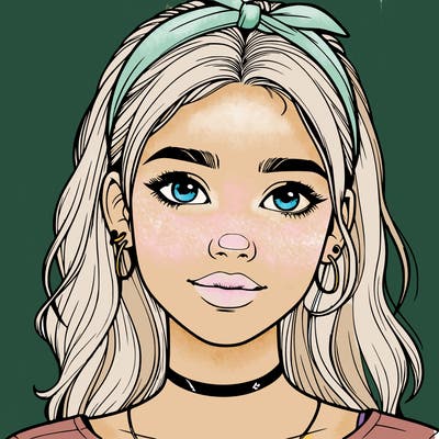 realistic teenage girl