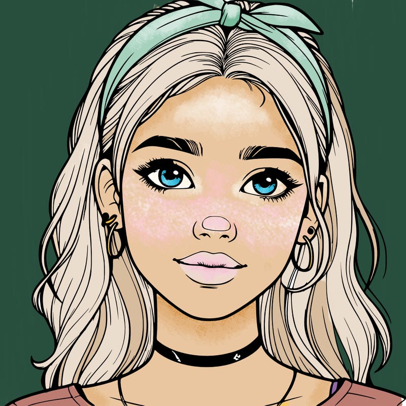 realistic teenage girl