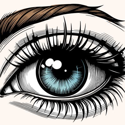 realistic eye