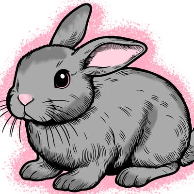 realistic bunny