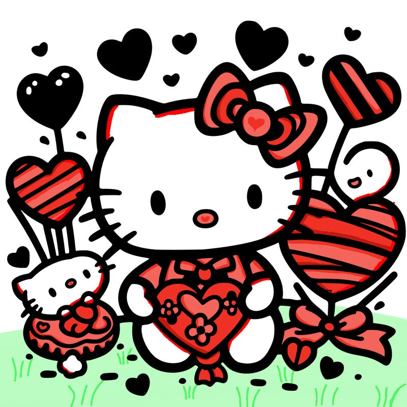 hello kitty valentines