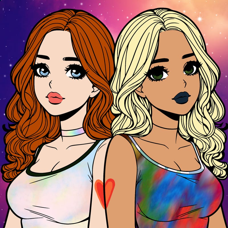 realistic twin sisters