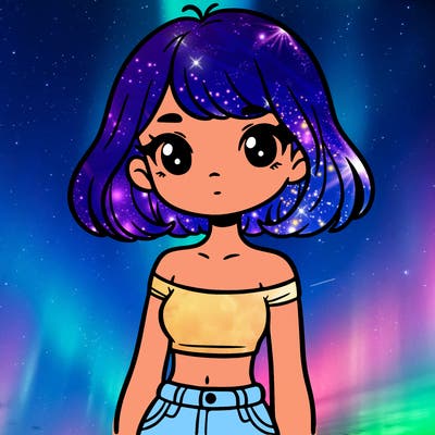 girl in a cute crop top