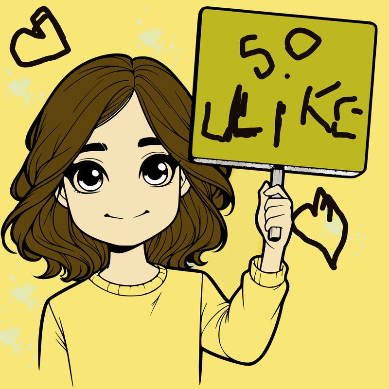 realistic girl holding up a sign