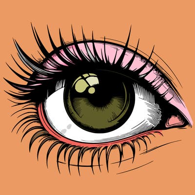 realistic eye