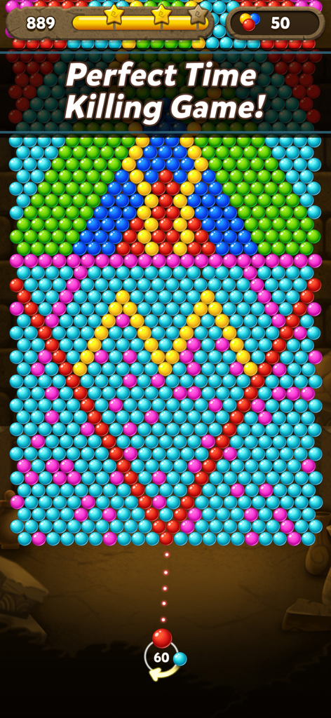 Bubble Pop Origin! Puzzle Game - Bubble Pop Originアプリのカラフルなバブルシューターパズルレベル。