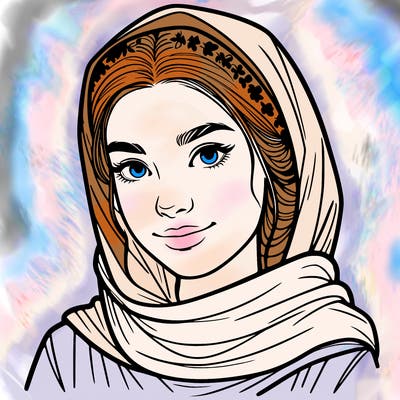 realistic adult girl