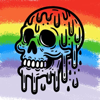 drippy skull