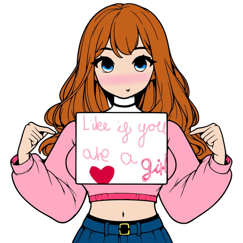 girl holding a blank sign in a long sleeve crop top