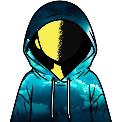 faceless girl in hoodie