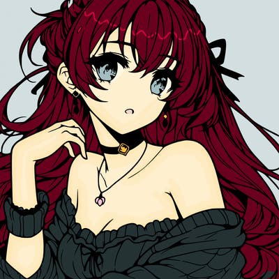 beautiful anime girl