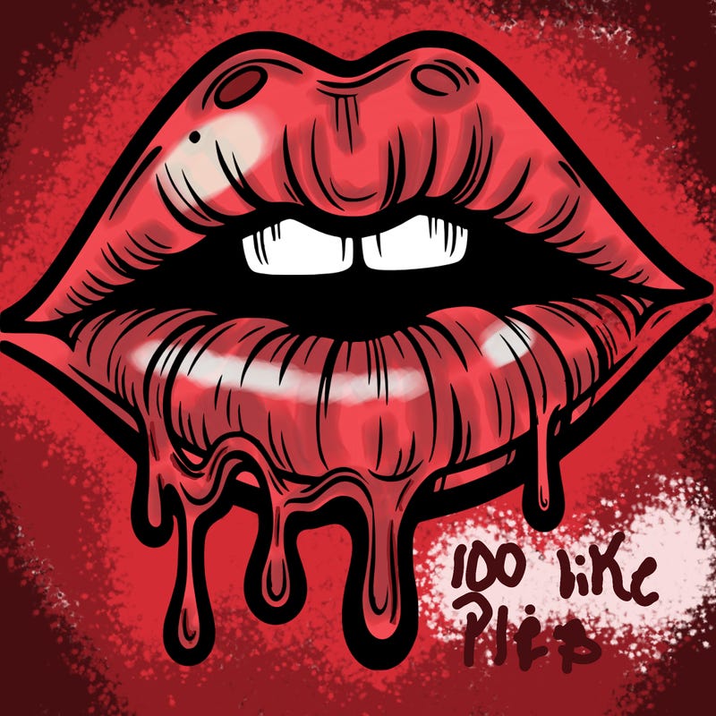 lips that look realistic and drip