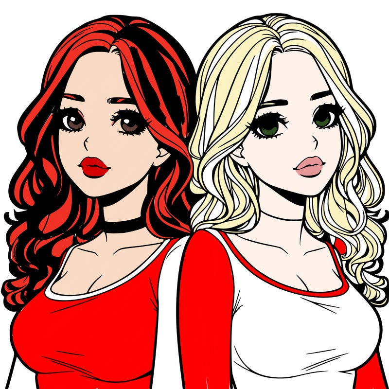 realistic twin sisters