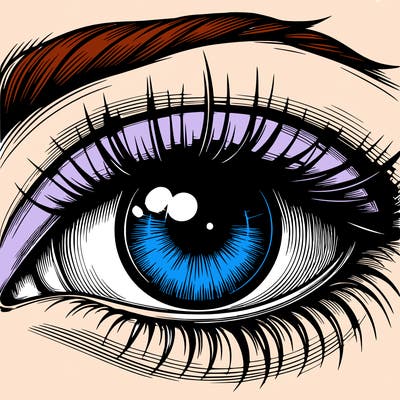realistic eye