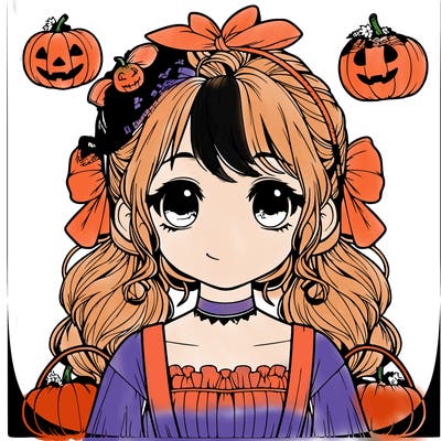 realistic girl halloween