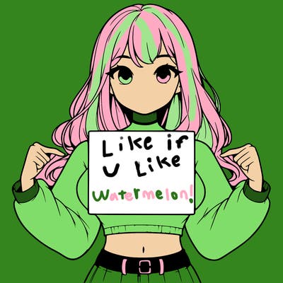 girl holding a blank sign in a long sleeve crop top