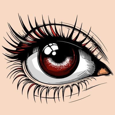realistic eye